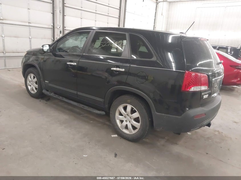 2011 Kia Sorento VIN 5XYKTCA15BG180775 IAAI salvage auction — RIGHT SIDE, Parts Only Bos (Minnesota), sold $450 on 2026-07-14 (photo 3)