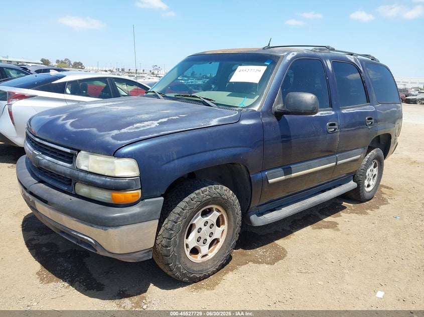 2005 Chevrolet Tahoe VIN 1GNEC13V65R112306 IAAI salvage auction — NORMAL WEAR, Clear - Dealer Only (California), sold $450 on 2026-07-23 (photo 2)