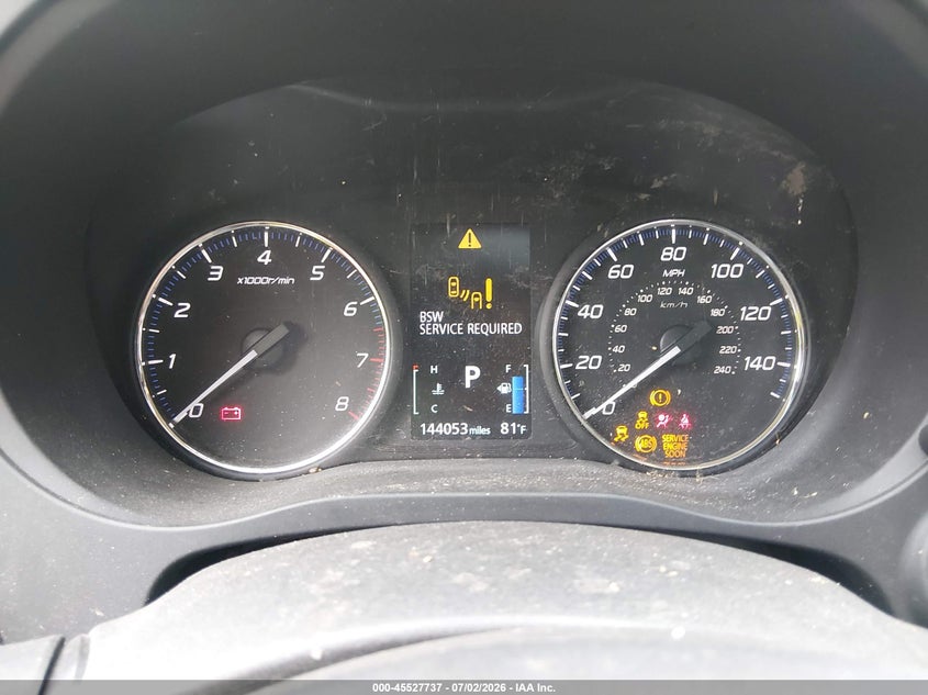 2019 Mitsubishi Outlander VIN JA4AD3A30KZ005839 IAAI salvage auction — WATER/FLOOD, Wait Title, sold $1,050 on 2026-09-16 (photo 7)