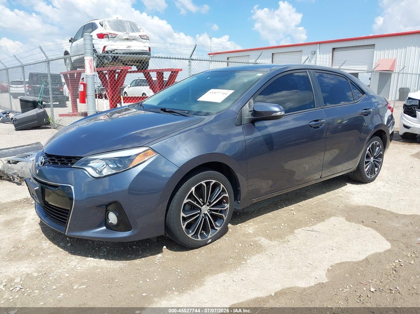 2016 Toyota Corolla VIN 5YFBURHE2GP366513 IAAI salvage auction — HAIL, Salvage (Kansas), sold $325 on 2026-07-31 (photo 2)