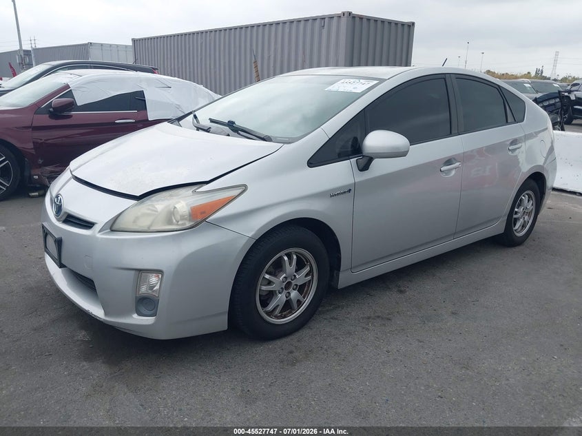 2011 Toyota Prius VIN JTDKN3DU7B0264246 IAAI salvage auction — NORMAL WEAR, Clear - Dealer Only (California), sold $2,350 on 2026-07-09 (photo 2)