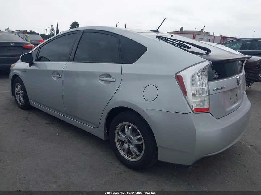 2011 Toyota Prius VIN JTDKN3DU7B0264246 IAAI salvage auction — NORMAL WEAR, Clear - Dealer Only (California), sold $2,350 on 2026-07-09 (photo 3)