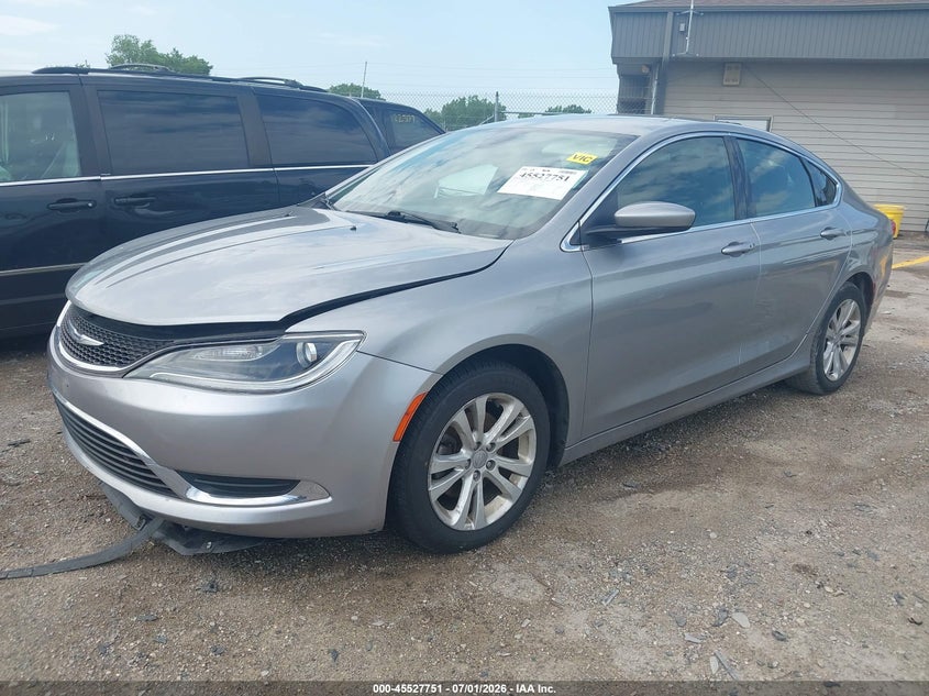 2015 Chrysler 200 VIN 1C3CCCAB9FN534572 IAAI salvage auction — FRONT END, Salvage Title, sold $375 on 2026-07-24 (photo 2)