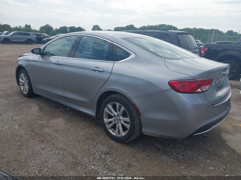 2015 Chrysler 200 VIN 1C3CCCAB9FN534572 IAAI salvage auction — FRONT END, Salvage Title, sold $375 on 2026-07-24 (photo 3)