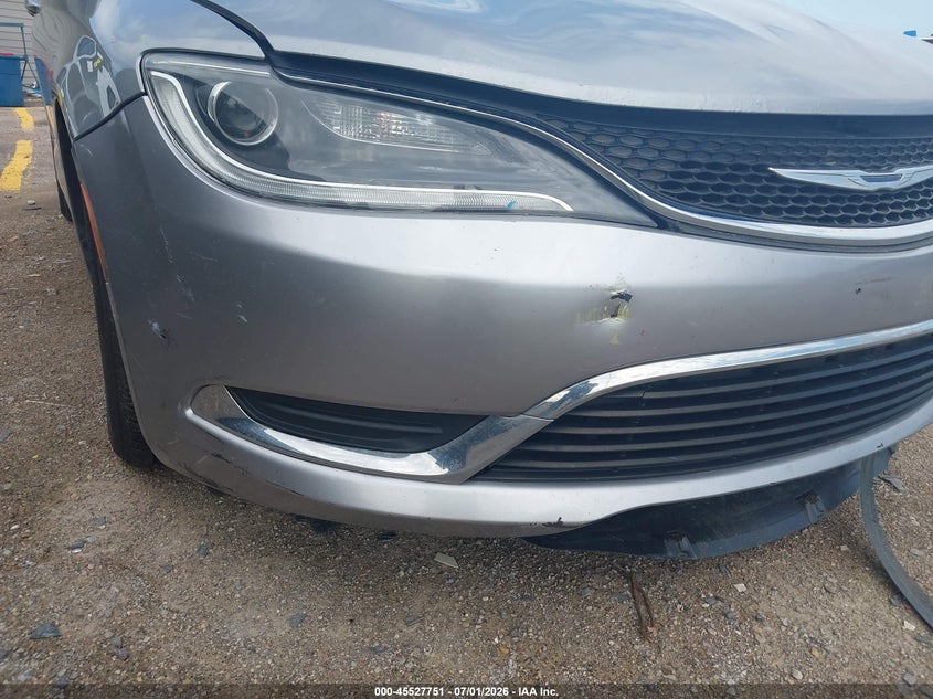 2015 Chrysler 200 VIN 1C3CCCAB9FN534572 IAAI salvage auction — FRONT END, Salvage Title, sold $375 on 2026-07-24 (photo 6)