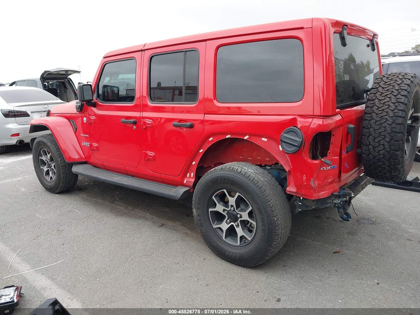 2021 Jeep Grand wagoneer VIN 1C4JJXP68MW728379 IAAI salvage auction — REAR END, Salvage (California), sold $10,300 on 2026-07-30 (photo 3)