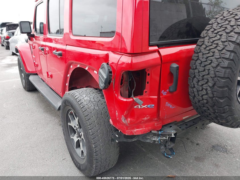2021 Jeep Grand wagoneer VIN 1C4JJXP68MW728379 IAAI salvage auction — REAR END, Salvage (California), sold $10,300 on 2026-07-30 (photo 6)