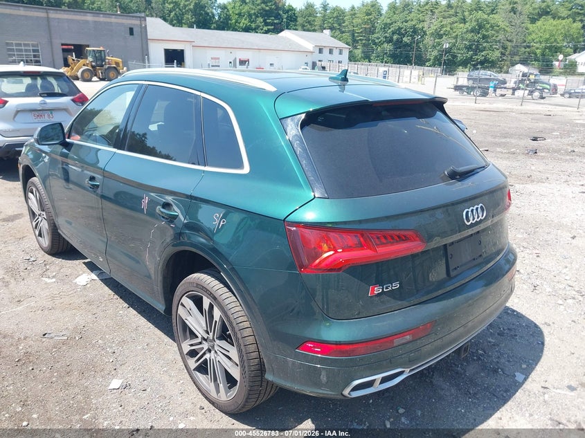 2018 Audi Sq5 VIN WA1C4AFY1J2058865 IAAI salvage auction — SIDE, Salvage Title, sold $9,100 on 2026-07-23 (photo 3)
