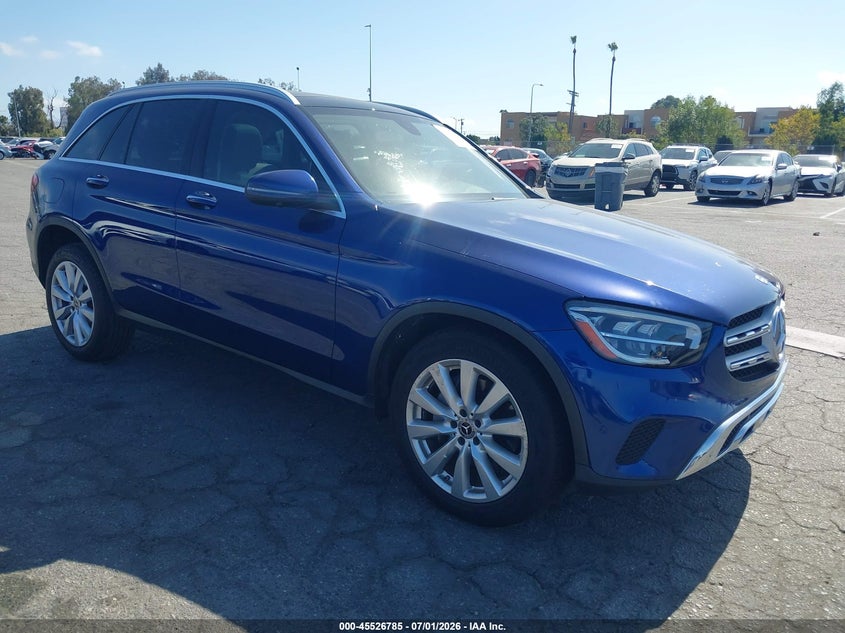 2020 Mercedes-benz Glc VIN W1N0G8DB3LF772816 IAAI salvage auction — LEFT FRONT, Salvage (Arizona), sold $8,150 on 2026-07-16 (photo 1)