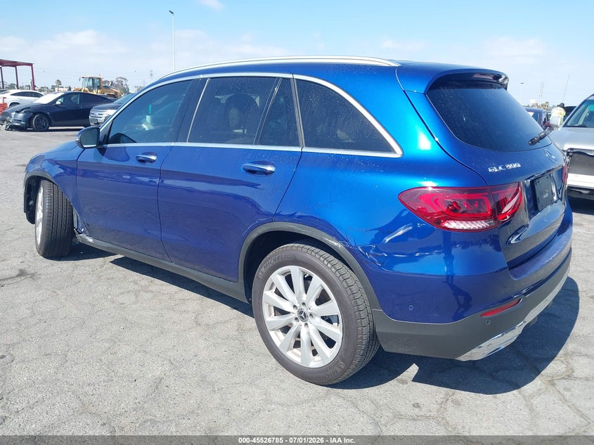 2020 Mercedes-benz Glc VIN W1N0G8DB3LF772816 IAAI salvage auction — LEFT FRONT, Salvage (Arizona), sold $8,150 on 2026-07-16 (photo 3)