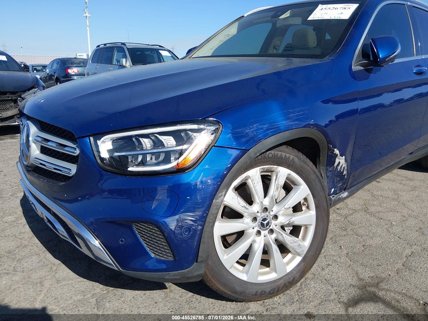 2020 Mercedes-benz Glc VIN W1N0G8DB3LF772816 IAAI salvage auction — LEFT FRONT, Salvage (Arizona), sold $8,150 on 2026-07-16 (photo 6)