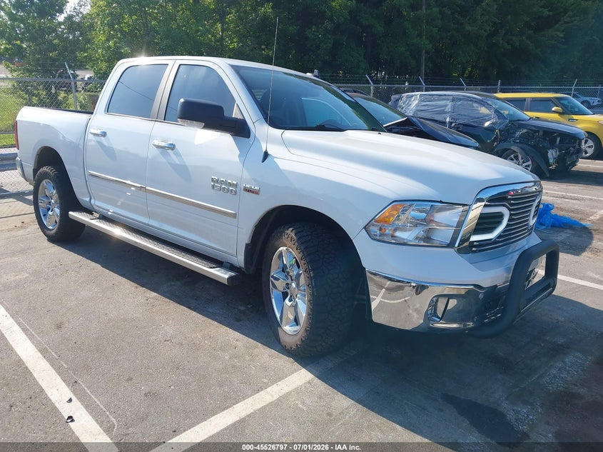 2017 Ram 1500 VIN 3C6RR7LT5HG574989 IAAI salvage auction — LEFT FRONT, Wait Title, sold $5,450 on 2026-09-11 (photo 1)
