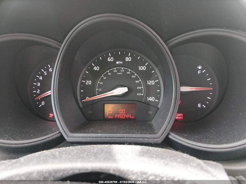 2013 Kia Rio VIN KNADM4A36D6164472 IAAI salvage auction — THEFT, Salvage (Missouri), sold $600 on 2026-08-25 (photo 7)