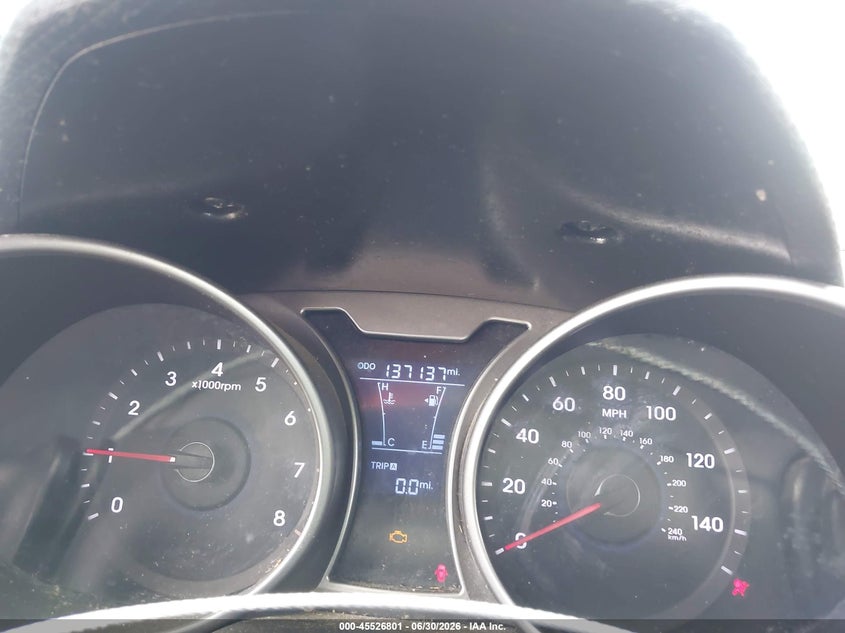2013 Hyundai Veloster VIN KMHTC6AD6DU153033 IAAI salvage auction — RIGHT SIDE, Original (Texas), sold $500 on 2026-07-08 (photo 7)