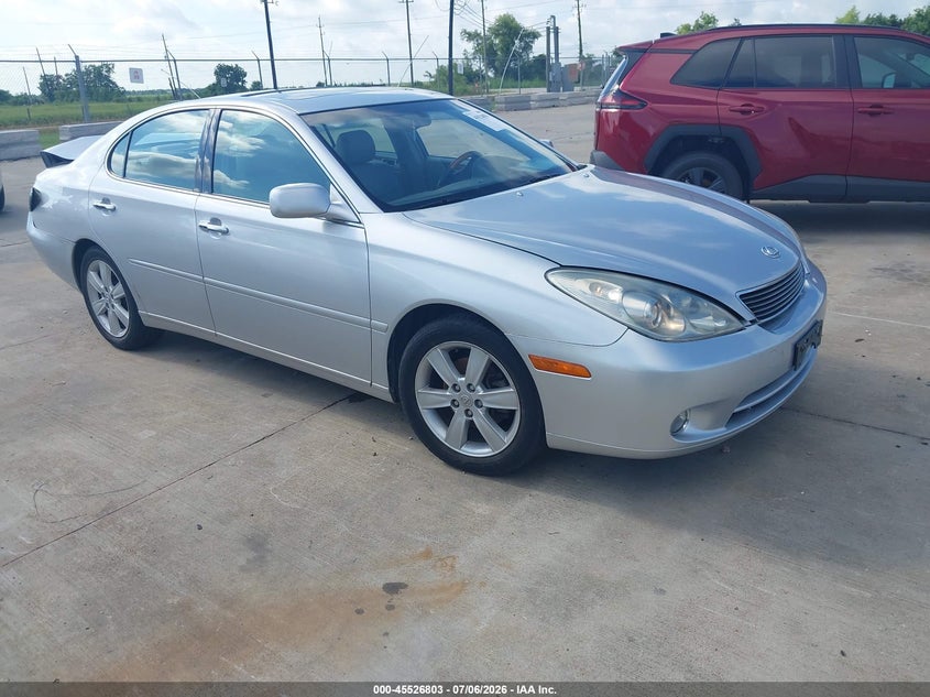2024 Lexus ES VIN 58ADZ1B1XRU184862 IAAI salvage auction — REAR END, Original (Texas), sold $22,100 on 2026-09-11 (photo 1)