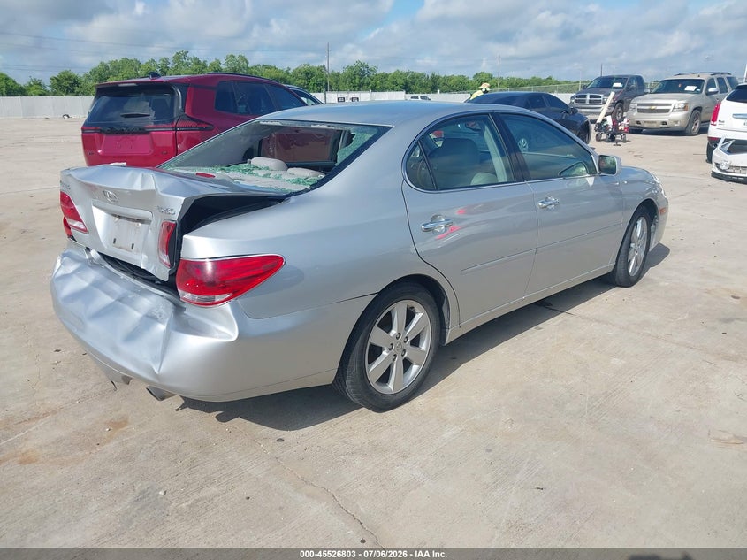 2024 Lexus ES VIN 58ADZ1B1XRU184862 IAAI salvage auction — REAR END, Original (Texas), sold $22,100 on 2026-09-11 (photo 4)