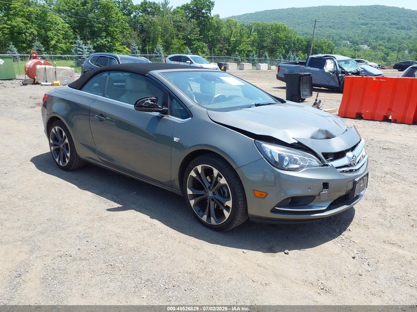 2017 Buick Cascada VIN W04WH3N55HG080966 IAAI salvage auction — FRONT END, Salvage - Greater Than 75% (Maryland), sold $1,050 on 2026-07-30 (photo 1)