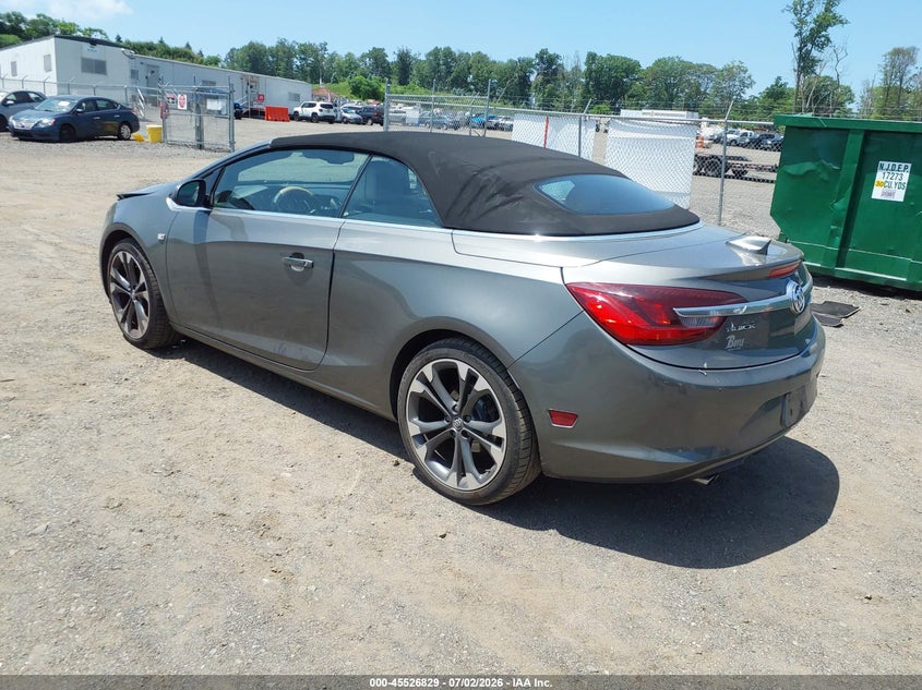2017 Buick Cascada VIN W04WH3N55HG080966 IAAI salvage auction — FRONT END, Salvage - Greater Than 75% (Maryland), sold $1,050 on 2026-07-30 (photo 3)