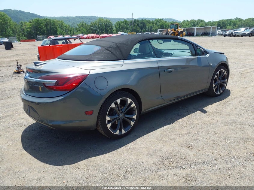 2017 Buick Cascada VIN W04WH3N55HG080966 IAAI salvage auction — FRONT END, Salvage - Greater Than 75% (Maryland), sold $1,050 on 2026-07-30 (photo 4)