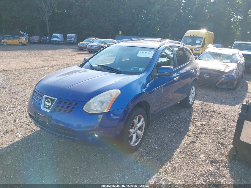 2010 Nissan Rogue VIN JN8AS5MV5AW121305 IAAI salvage auction — REAR END, Mv-907A (New York), sold $25 on 2026-07-28 (photo 2)
