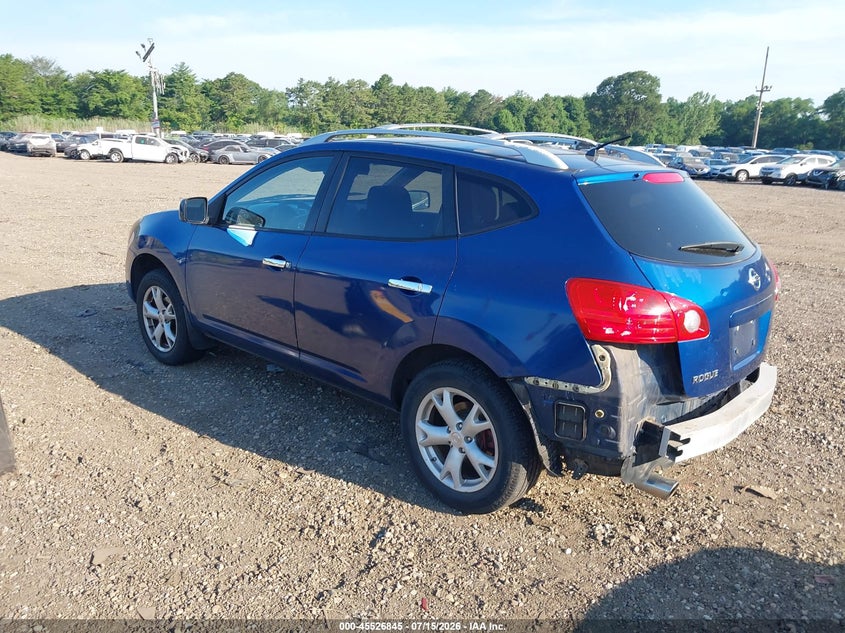 2010 Nissan Rogue VIN JN8AS5MV5AW121305 IAAI salvage auction — REAR END, Mv-907A (New York), sold $25 on 2026-07-28 (photo 3)