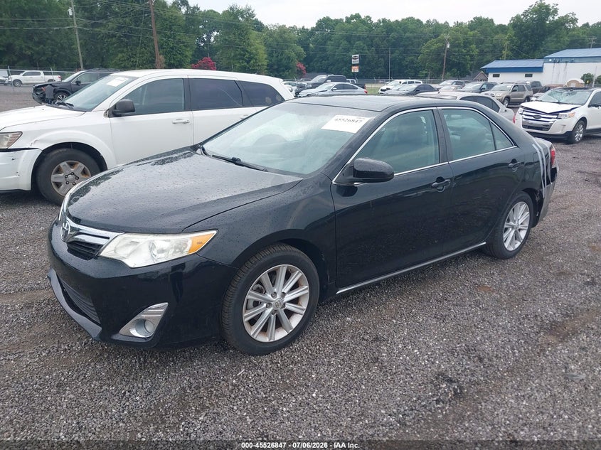 2012 Toyota Camry VIN 4T1BK1FK8CU018594 IAAI salvage auction — REAR END, Salvage (South Carolina), sold $3,650 on 2026-07-19 (photo 2)