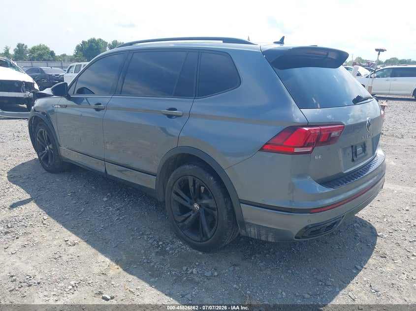 2024 Volkswagen Tiguan VIN 3VVCB7AX3RM206033 IAAI salvage auction — FRONT END, Salvage Title, sold $10,100 on 2026-08-26 (photo 3)