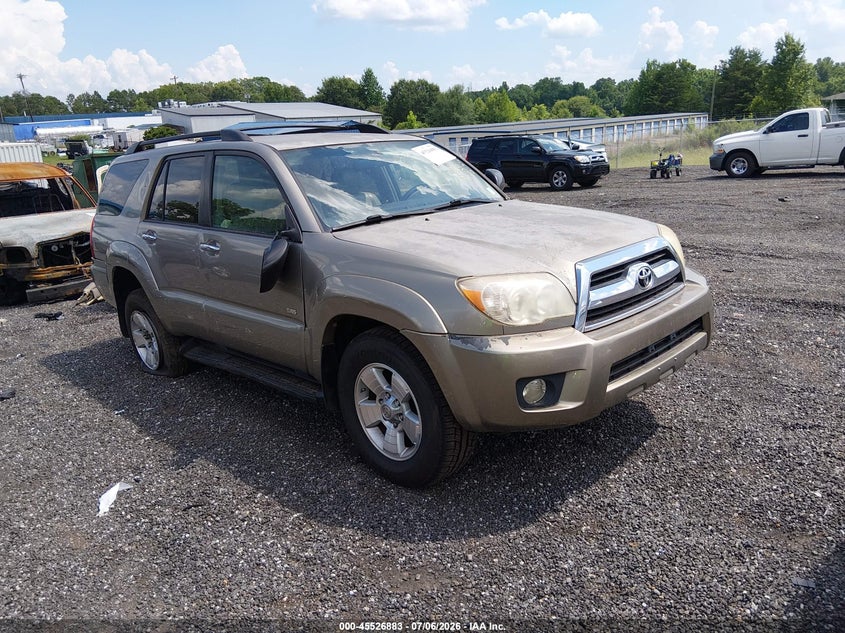 2007 Toyota 4runner VIN JTEZU14R070098396 IAAI salvage auction — REAR END, Salvage (South Carolina), sold $2,650 on 2026-08-02 (photo 1)