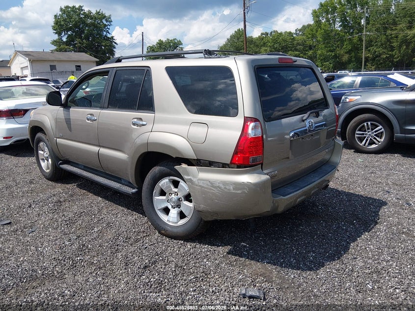 2007 Toyota 4runner VIN JTEZU14R070098396 IAAI salvage auction — REAR END, Salvage (South Carolina), sold $2,650 on 2026-08-02 (photo 3)