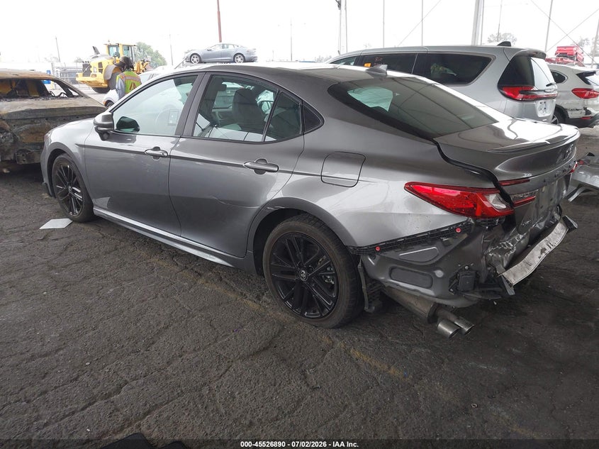 2025 Toyota Camry VIN 4T1DAACK1SU635009 IAAI salvage auction — REAR END, Salvage Title, sold $12,100 on 2026-07-31 (photo 3)