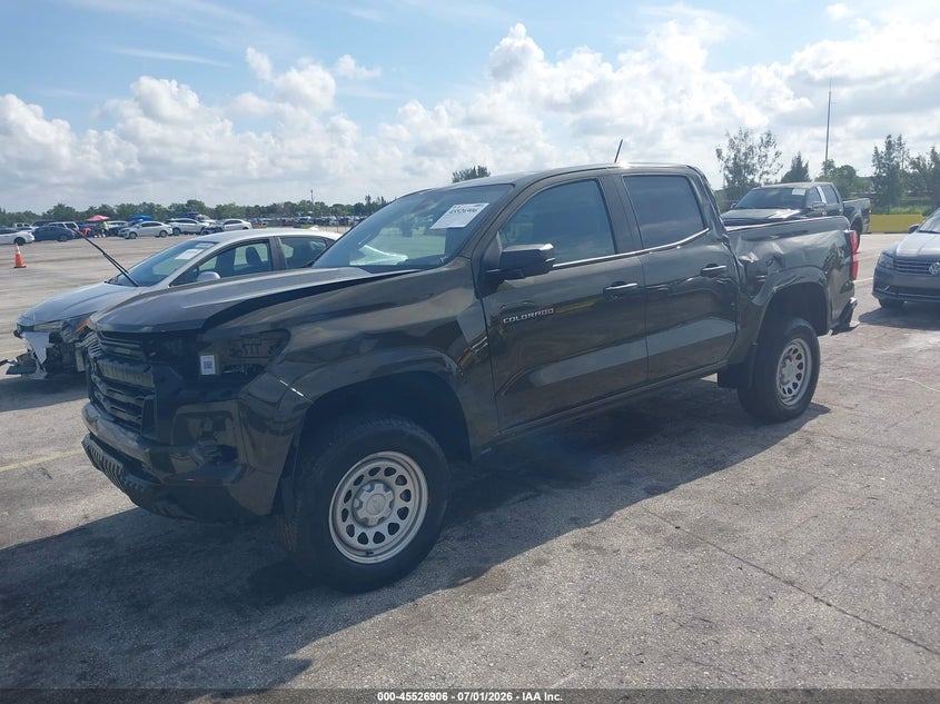 2024 Chevrolet Colorado VIN 1GCGSBEC1R1247364 IAAI salvage auction — ALL OVER, Salvage (Virginia), sold $9,200 on 2026-07-30 (photo 2)