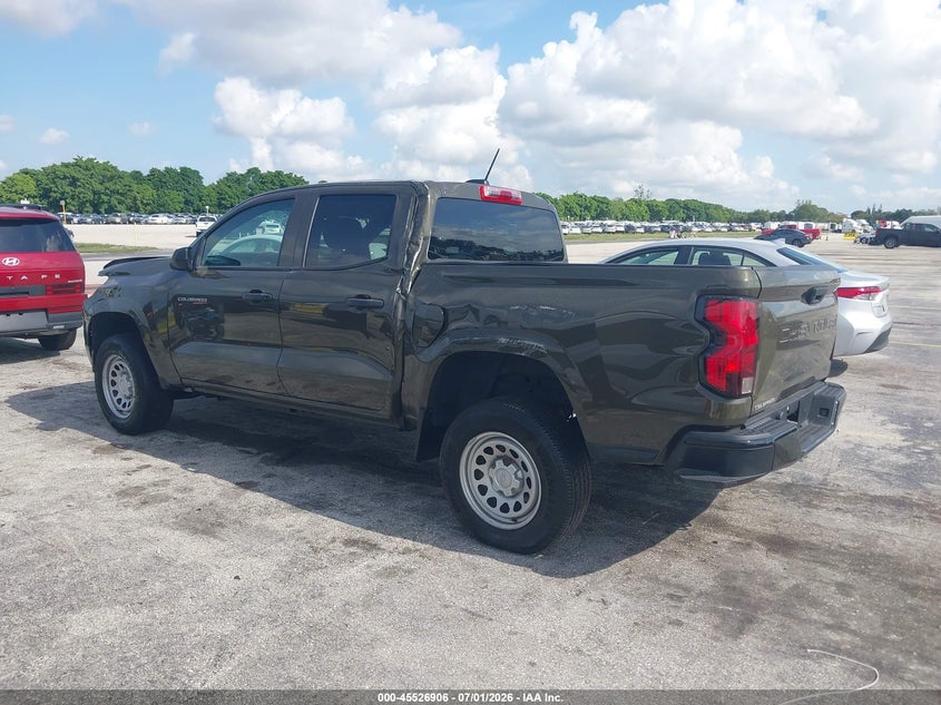 2024 Chevrolet Colorado VIN 1GCGSBEC1R1247364 IAAI salvage auction — ALL OVER, Salvage (Virginia), sold $9,200 on 2026-07-30 (photo 3)