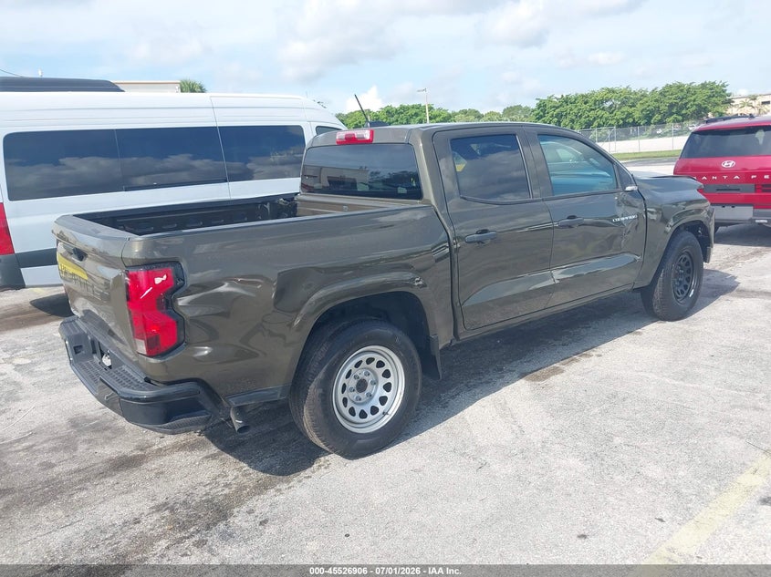 2024 Chevrolet Colorado VIN 1GCGSBEC1R1247364 IAAI salvage auction — ALL OVER, Salvage (Virginia), sold $9,200 on 2026-07-30 (photo 4)