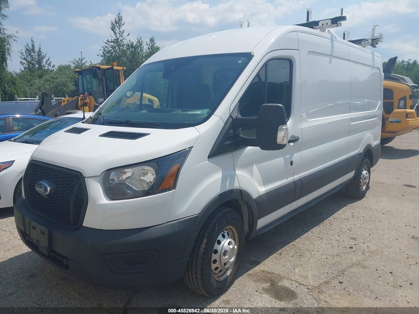 2021 Ford Transit-350 VIN 1FTBW9CG2MKA81114 IAAI salvage auction — NORMAL WEAR, SF97 (Rhode Island), sold $17,450 on 2026-07-23 (photo 2)