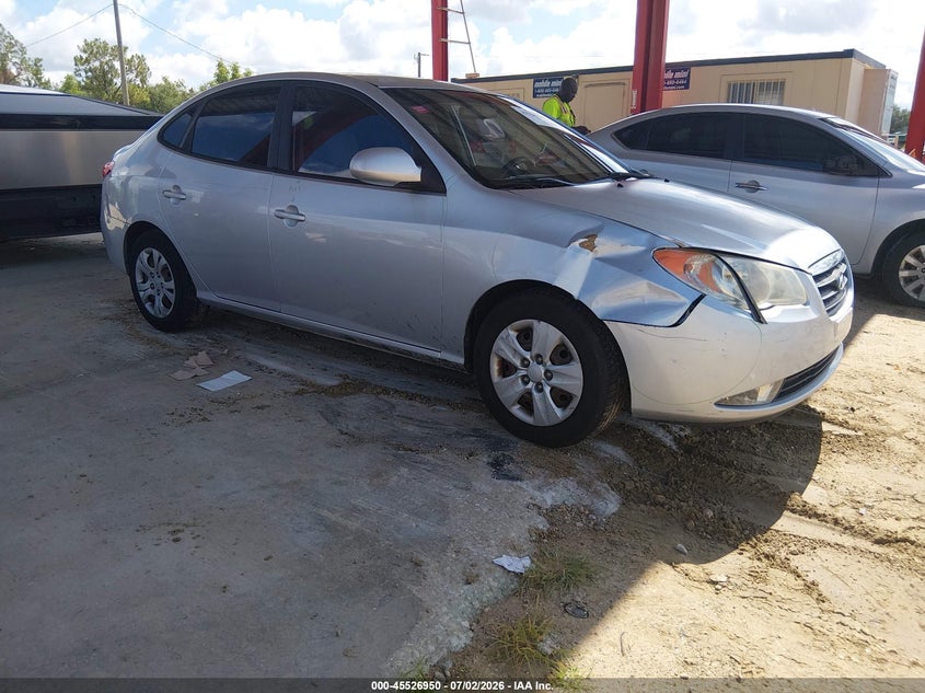 2009 Hyundai Elantra VIN KMHDU46D69U746705 IAAI salvage auction — FRONT & REAR, Rebuildable (Florida), sold $25 on 2026-07-21 (photo 1)