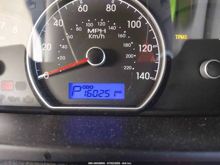 2009 Hyundai Elantra VIN KMHDU46D69U746705 IAAI salvage auction — FRONT & REAR, Rebuildable (Florida), sold $25 on 2026-07-21 (photo 7)