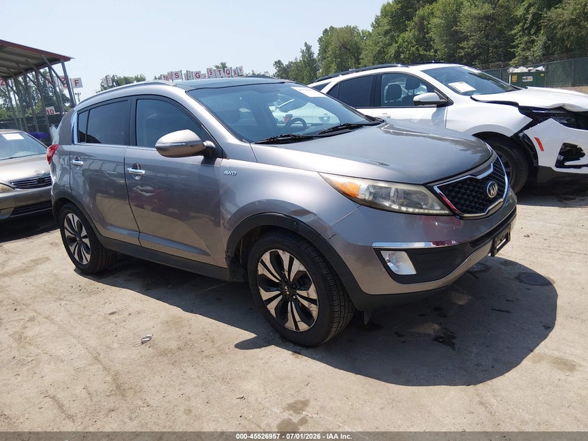 2013 Kia Sportage VIN KNDPCCA66D7470346 IAAI salvage auction — SIDE, Salvage - Greater Than 75% (Maryland), sold $1,150 on 2026-07-30 (photo 1)