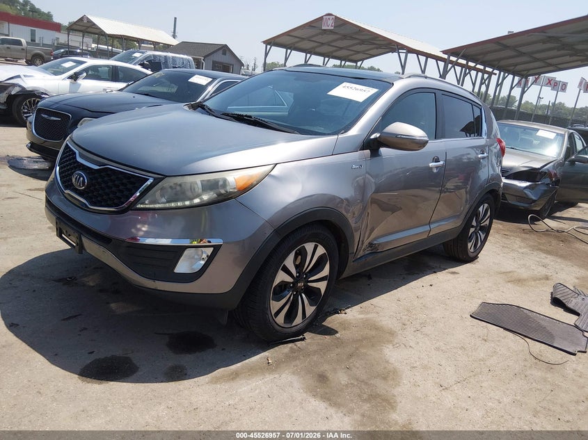2013 Kia Sportage VIN KNDPCCA66D7470346 IAAI salvage auction — SIDE, Salvage - Greater Than 75% (Maryland), sold $1,150 on 2026-07-30 (photo 2)