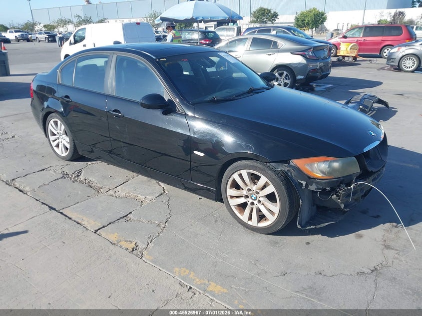2006 BMW 3 series VIN WBAVB135X6KX38590 IAAI salvage auction — FRONT END, Salvage (California), sold $150 on 2026-07-09 (photo 1)