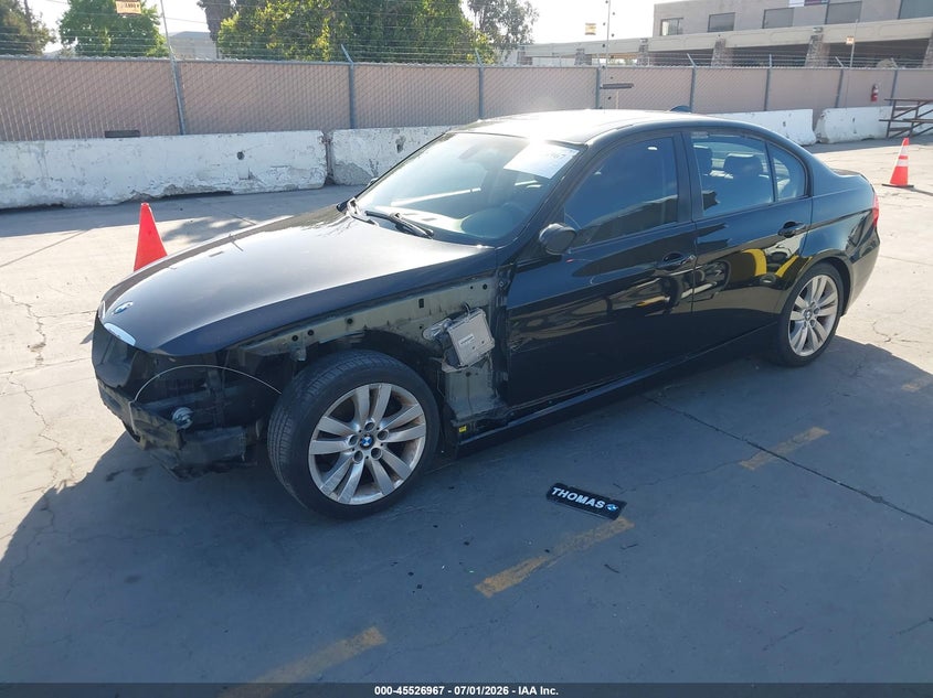2006 BMW 3 series VIN WBAVB135X6KX38590 IAAI salvage auction — FRONT END, Salvage (California), sold $150 on 2026-07-09 (photo 2)