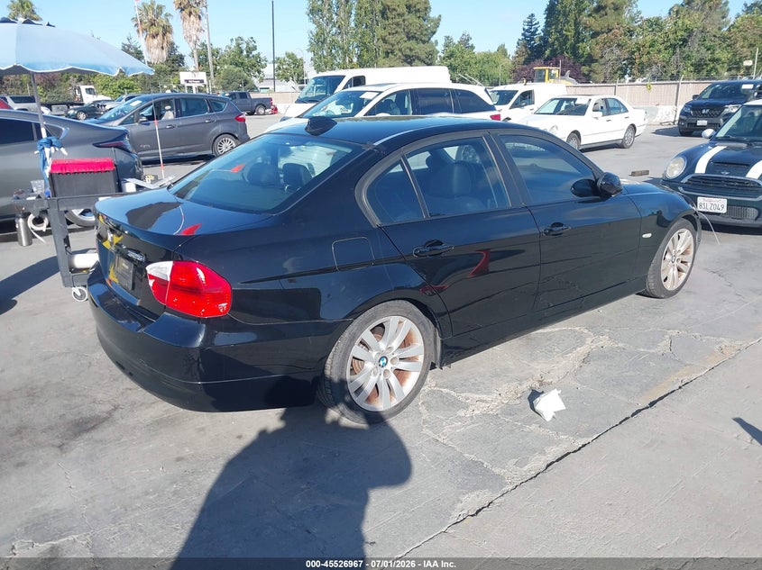2006 BMW 3 series VIN WBAVB135X6KX38590 IAAI salvage auction — FRONT END, Salvage (California), sold $150 on 2026-07-09 (photo 4)