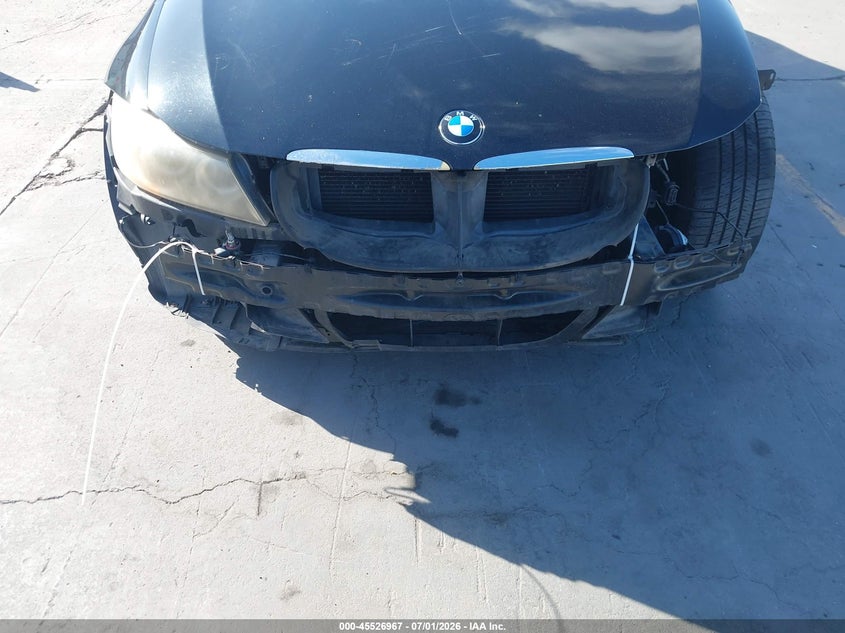 2006 BMW 3 series VIN WBAVB135X6KX38590 IAAI salvage auction — FRONT END, Salvage (California), sold $150 on 2026-07-09 (photo 6)