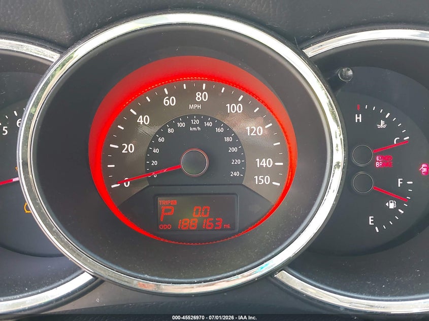 2013 Kia Sorento VIN 5XYKWDA22DG383583 IAAI salvage auction — NORMAL WEAR, Original (Maine), sold $1,300 on 2026-07-13 (photo 7)
