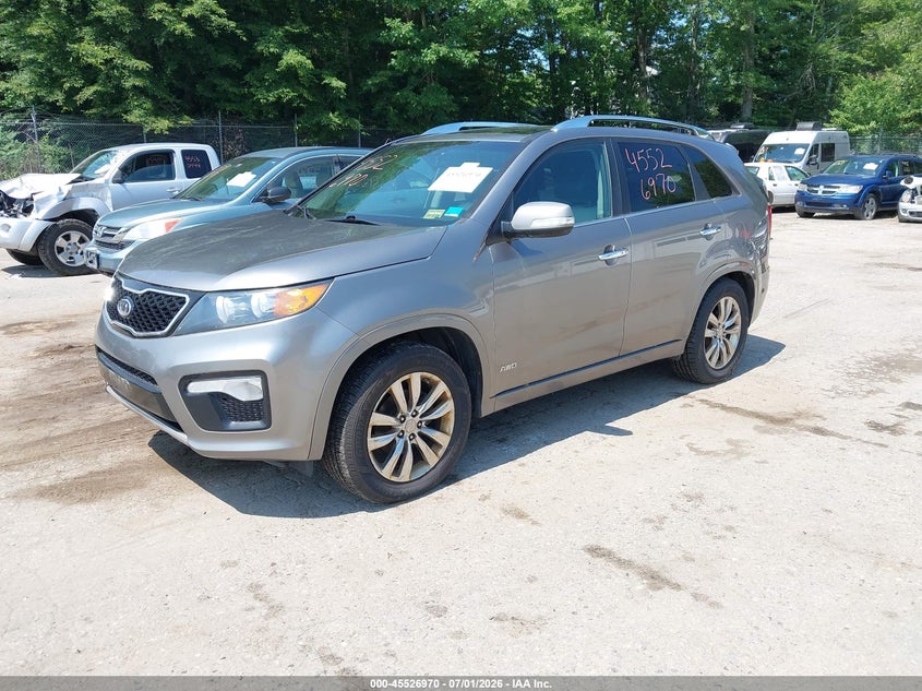 2013 Kia Sorento VIN 5XYKWDA22DG383583 IAAI salvage auction — NORMAL WEAR, Original (Maine), sold $1,300 on 2026-07-13 (photo 2)