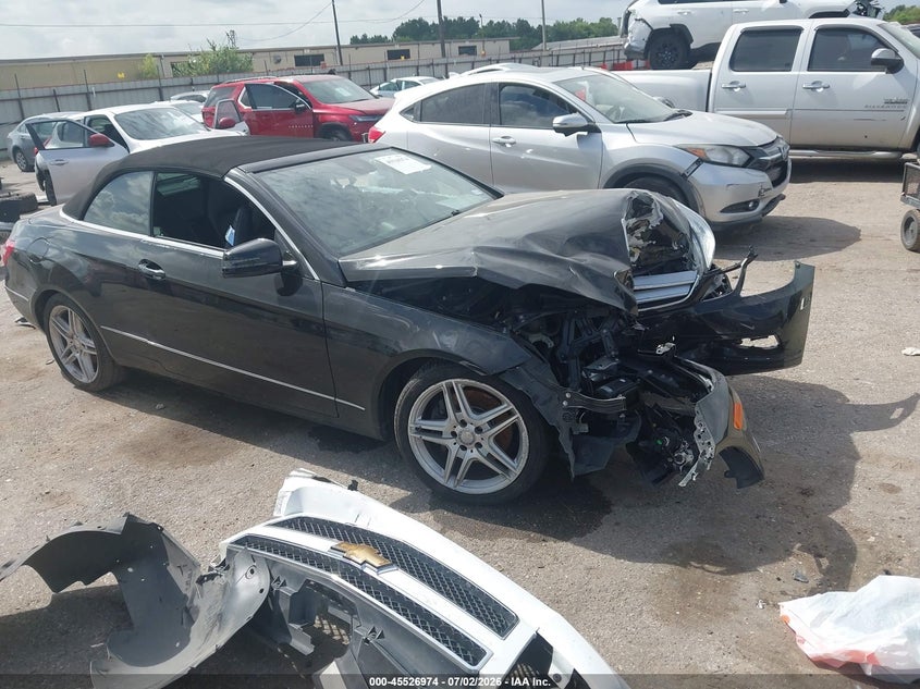 2011 Mercedes-benz E-class VIN WDDKK5GF5BF096577 IAAI salvage auction — FRONT END, Salvage (Texas), sold $975 on 2026-08-19 (photo 1)