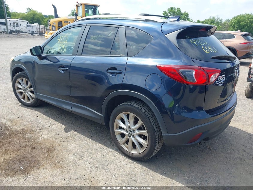 2015 Mazda Cx-5 VIN JM3KE4DY4F0492470 IAAI salvage auction — NORMAL WEAR, Clear (Virginia), sold $3,450 on 2026-07-14 (photo 3)