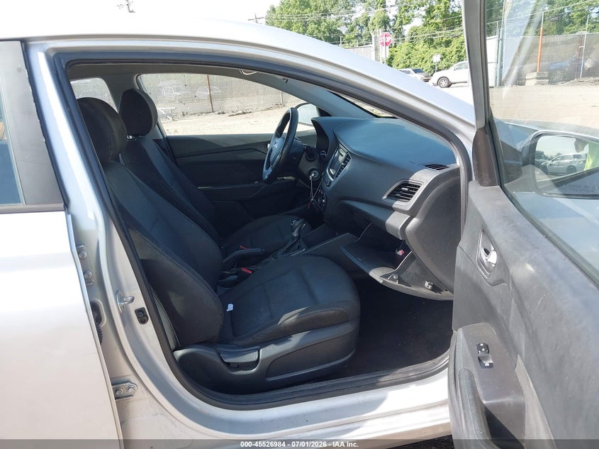 2018 Hyundai Accent VIN 3KPC24A39JE029514 IAAI salvage auction — FRONT END, Salvage Title, sold $825 on 2026-07-18 (photo 5)