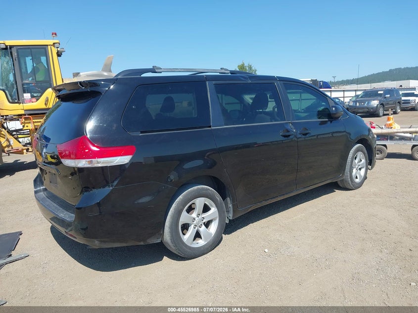 2014 Toyota Sienna VIN 5TDJK3DC4ES077849 IAAI salvage auction — SIDE, Bill Of Sale (Washington), sold $1,700 on 2026-08-01 (photo 4)