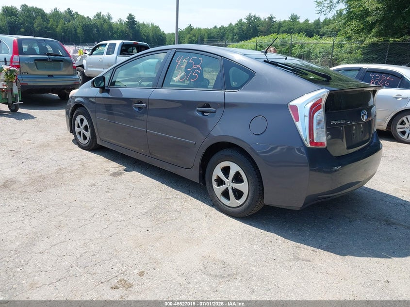 2012 Toyota Prius VIN JTDKN3DU4C5449794 IAAI salvage auction — NORMAL WEAR, Original (Maine), sold $1,100 on 2026-07-27 (photo 3)