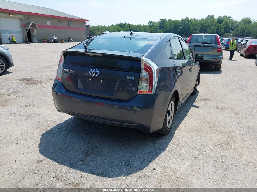 2012 Toyota Prius VIN JTDKN3DU4C5449794 IAAI salvage auction — NORMAL WEAR, Original (Maine), sold $1,100 on 2026-07-27 (photo 4)